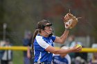 Softball vs Emerson  Wheaton College Softball vs Emerson College in game 2 of their doubleheader. - Photo by Keith Nordstrom : Wheaton, Softball